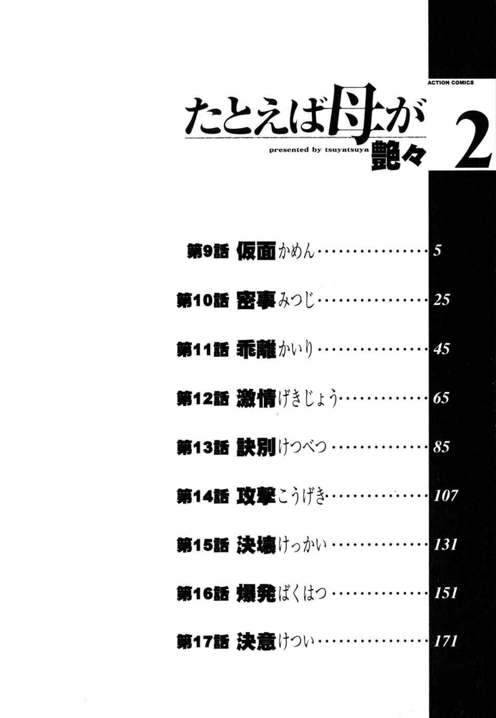 [艶々〗たとえば母が2第1页 作者:Publisher 帖子ID:222116 TAG:动漫图片,卡通漫畫,2048核基地